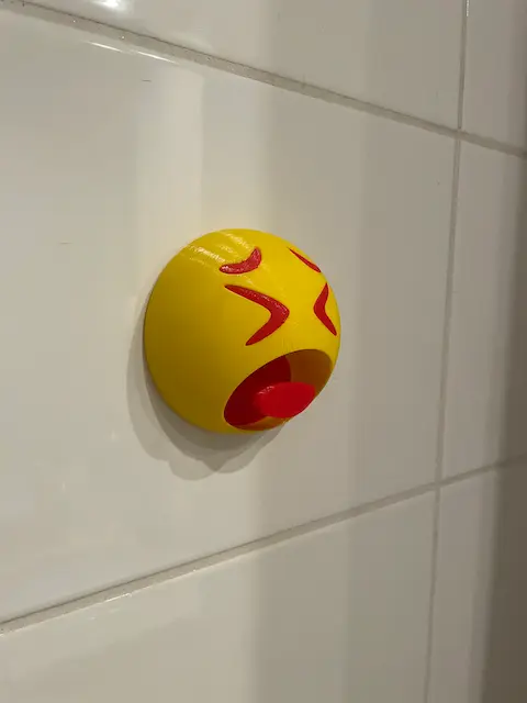 Disgusting Emoji Towel Wall Hook