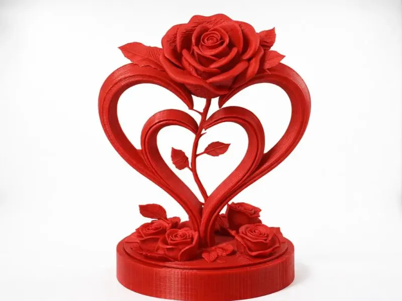 Eternal Valentine's Rose Stand - Decor