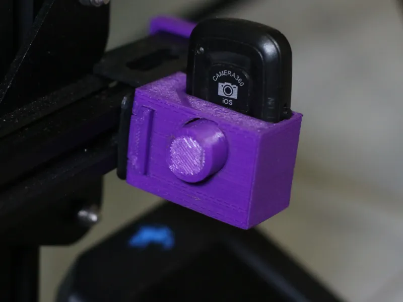 Soporte para disparador remoto Ender 3 V2 | Time-lapse