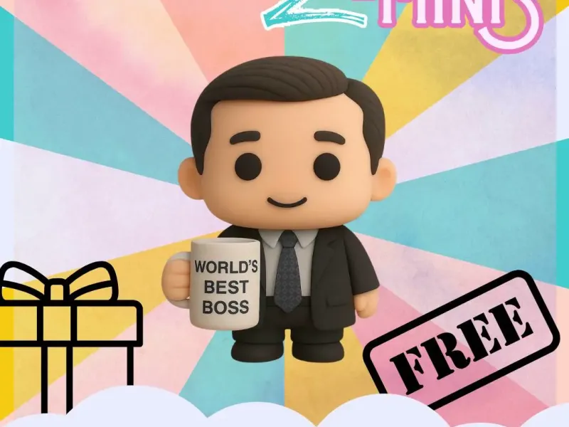 ドラマ「ザ・オフィス」のマイケル・スコット Z-MINIS 無料
