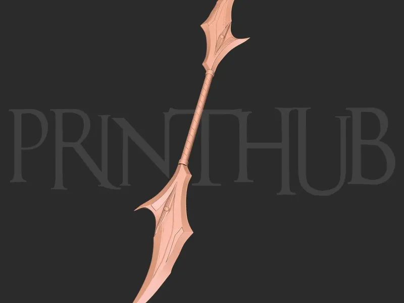 Onimusha 2 – Senpumaru LV1 Sword Life-Size Cosplay Prop STL