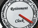 Retirement clock-0