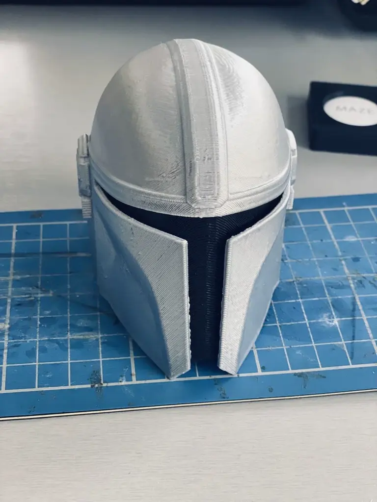Mandalorian Helmet hitch tow ball cover