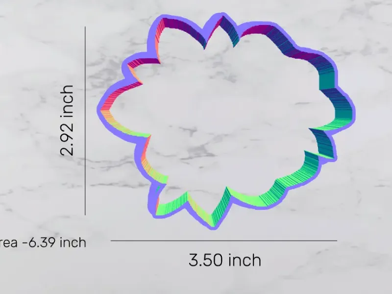 Flower Bouquet Cookie Cutter