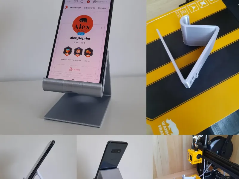 Support pour tablette et smartphone