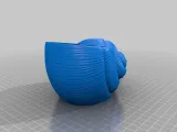 A Shell Shaped Plant Pot -1