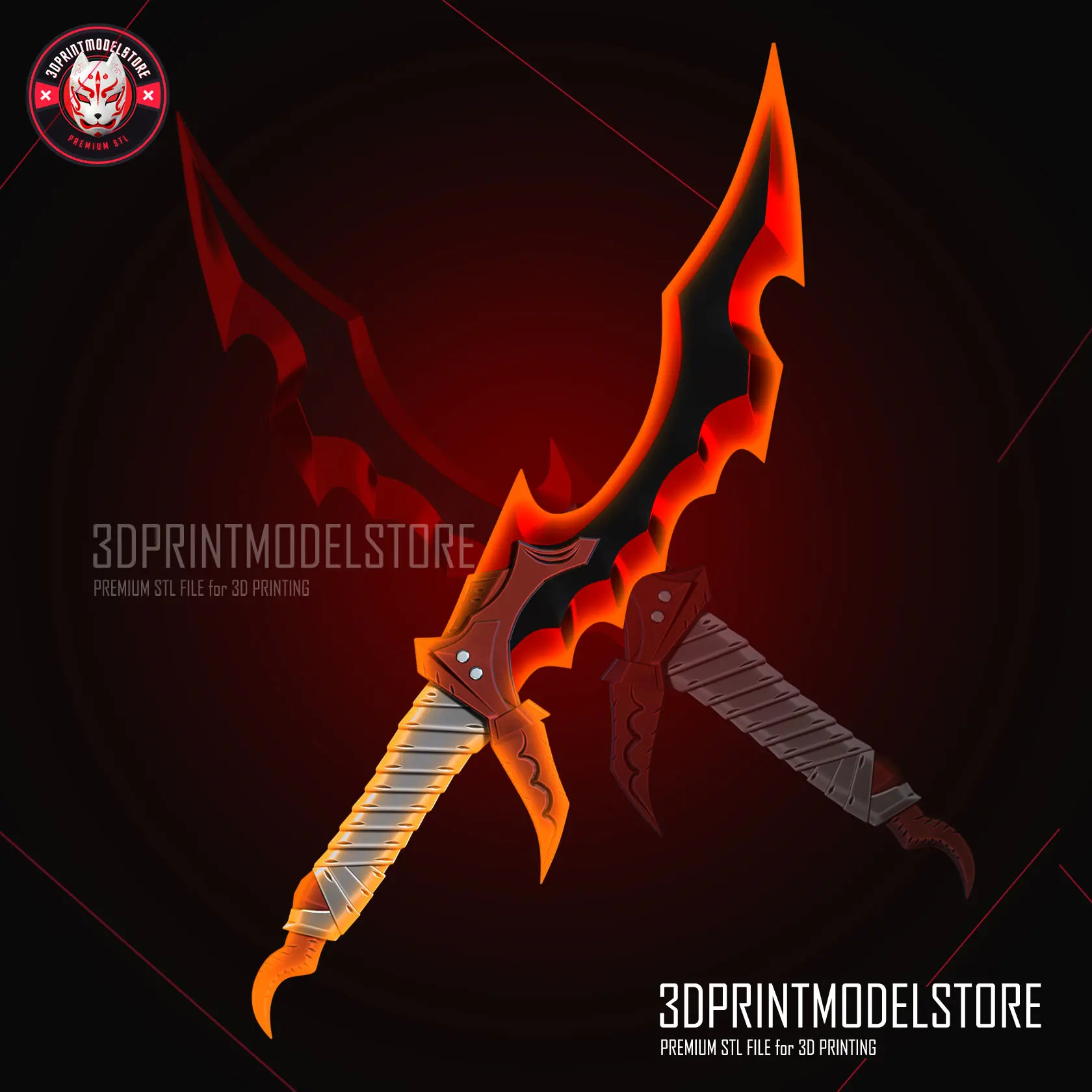Solo Leveling - Knight Killer Dagger Knife Cosplay Weapon