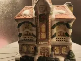 Christmas village SCHOOL with openings for lights-4