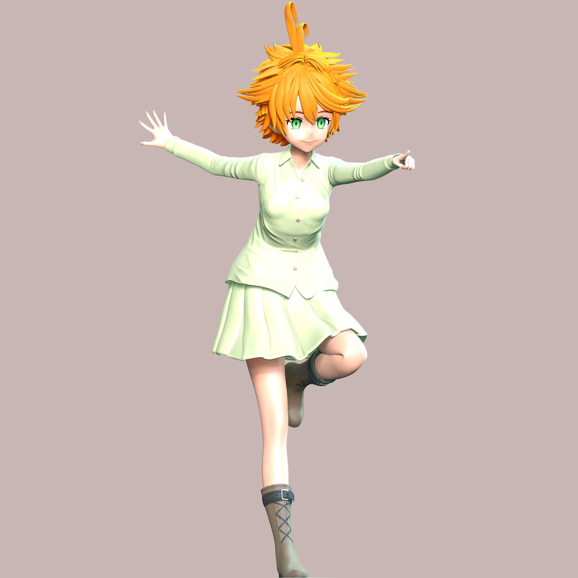 Characters STL Download - The Promised Neverland - Emmaby LoveModels