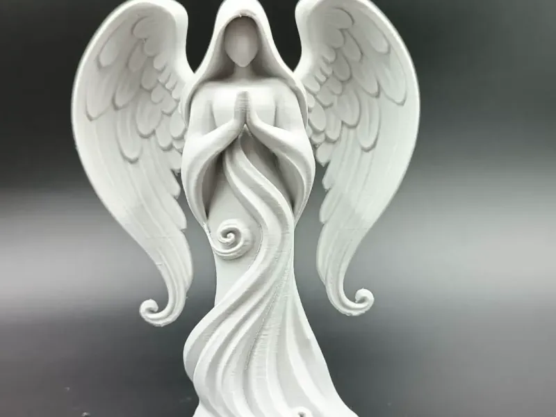 Ángel - Estatua de Ángel Serenidad Celestial