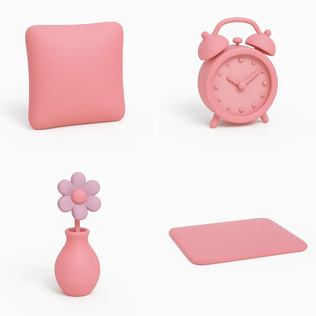 Doll and Barbie House Series - Livingroom Set/Accessories