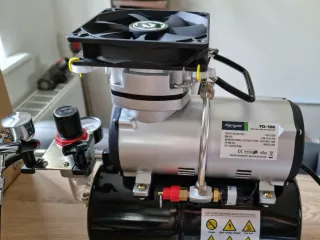 Airbrush Compressor 120mm Fan Bracket