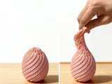 Twisty Fidget - Knitted Easter Egg-5