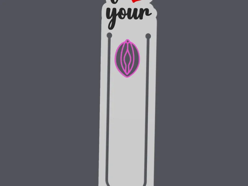 I Love Your Vagina - Bookmark v2