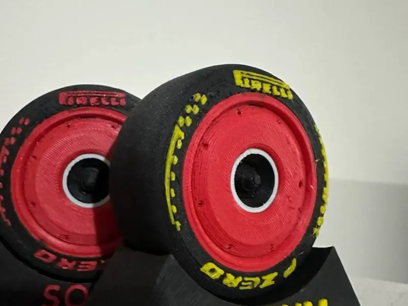 Neumáticos F1 Diseño Pirelli 2026 - Ruedas Wheels F1