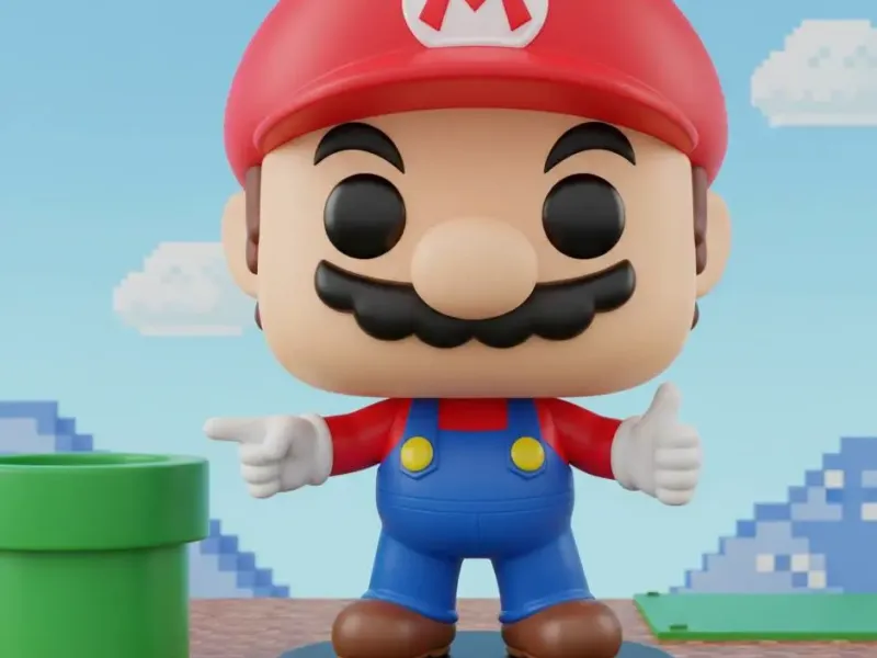 Mario Bross, Funko pop, game, super mario