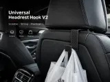 Universal Car Headrest Hook Scalable Back Seat Bag Hanger-1