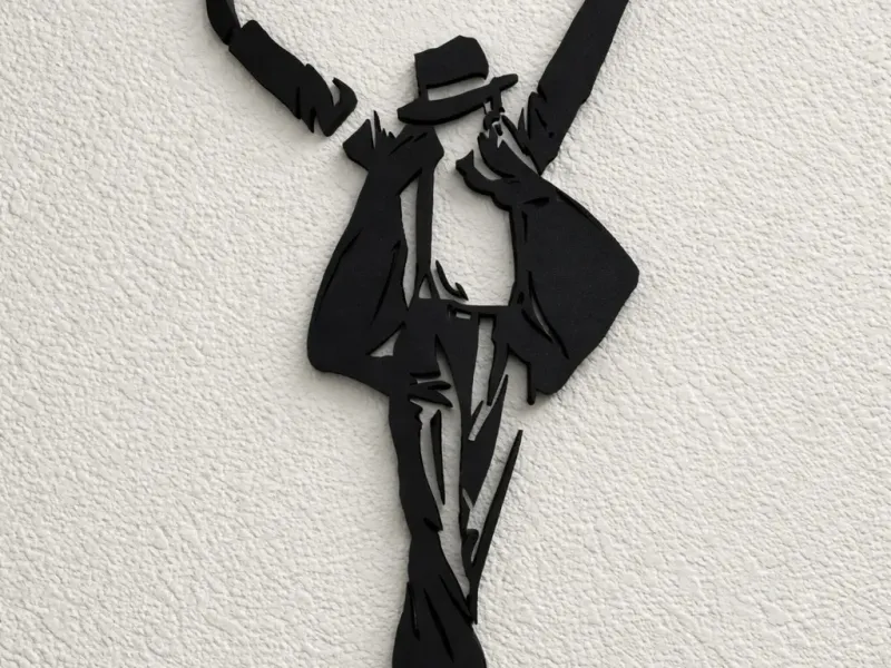 decoración pared Michael Jackson 
