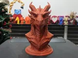 Sand Dragon Bust-1