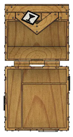 Wooden Box MTG Deck Box
