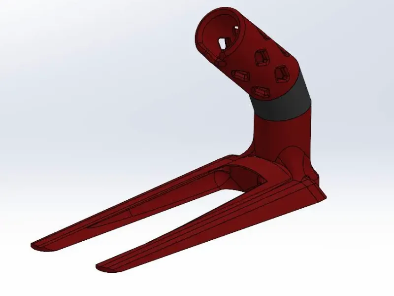 Ice Fishing Rod Holder V7