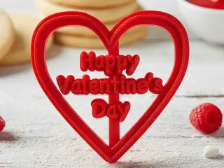 Happy valentines days cookie cutter new