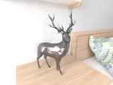 Deer Lowpoly Low poly-0