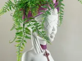 PIRATE QUEEN PLANTER / BUST POT-5