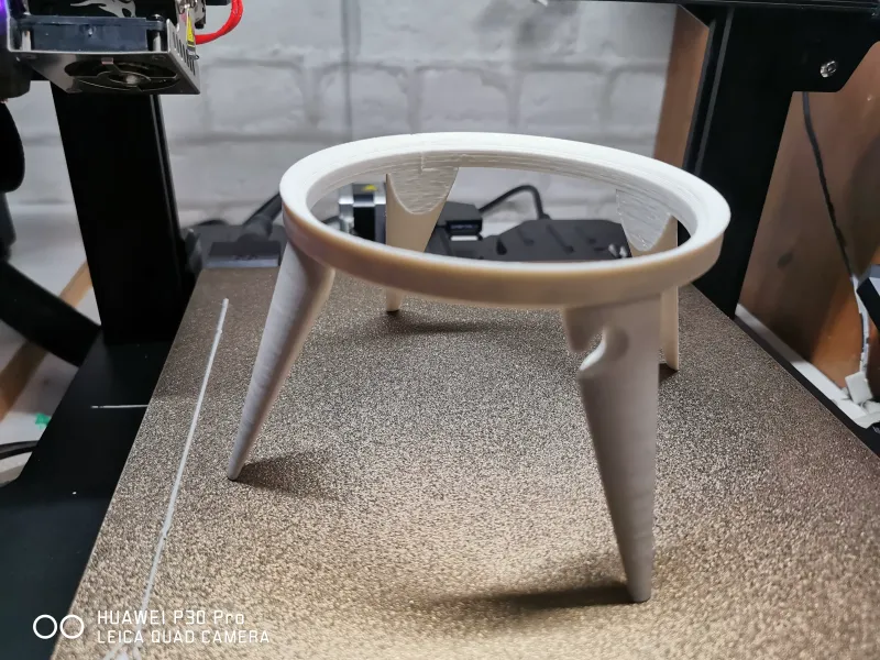 Support pour lampe lune / pot de plantes