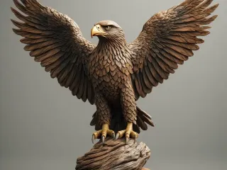 EAGLE SCULPTUR