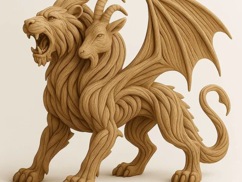 chimera- Roots of Life – The Wooden Creatures