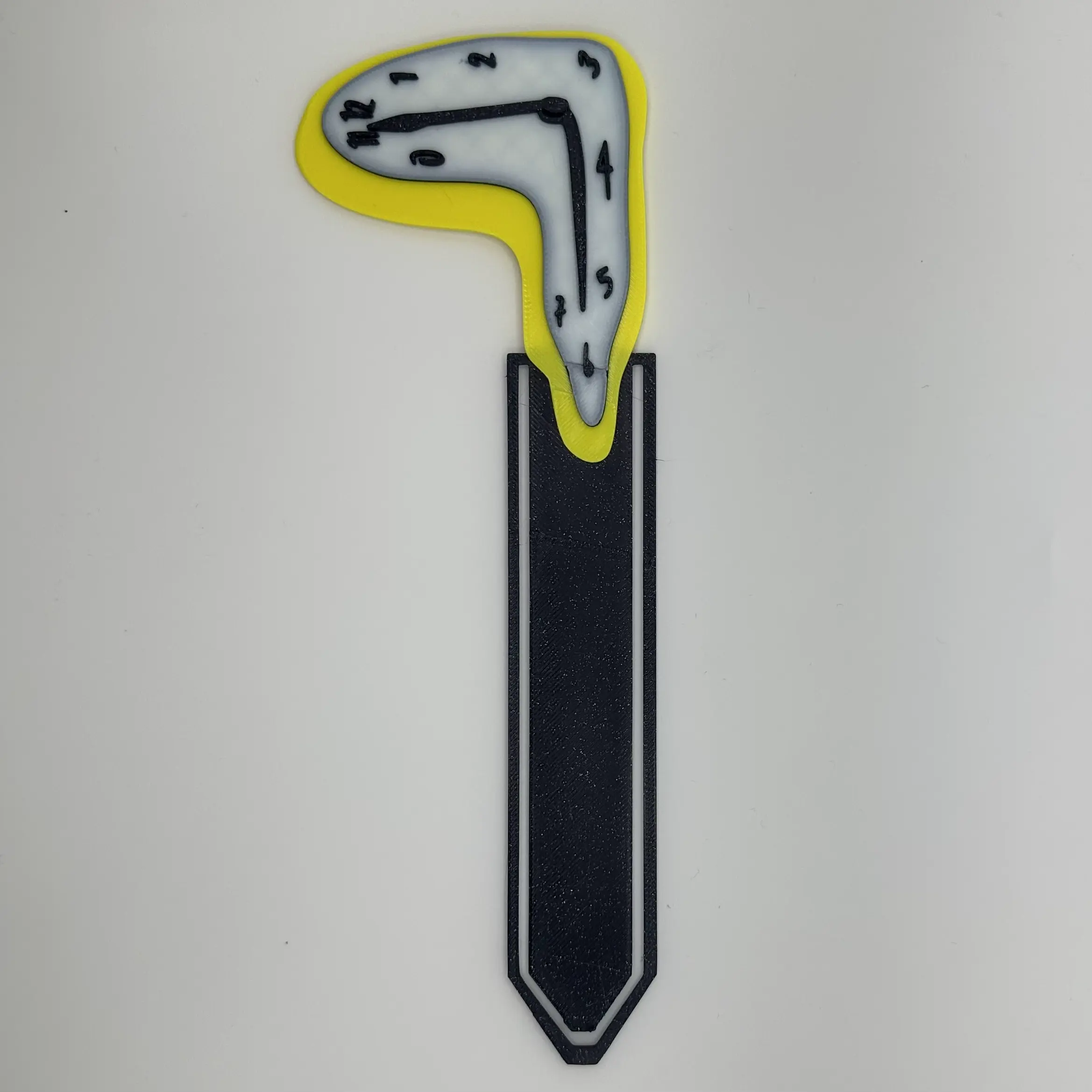 Melting Clock Bookmark