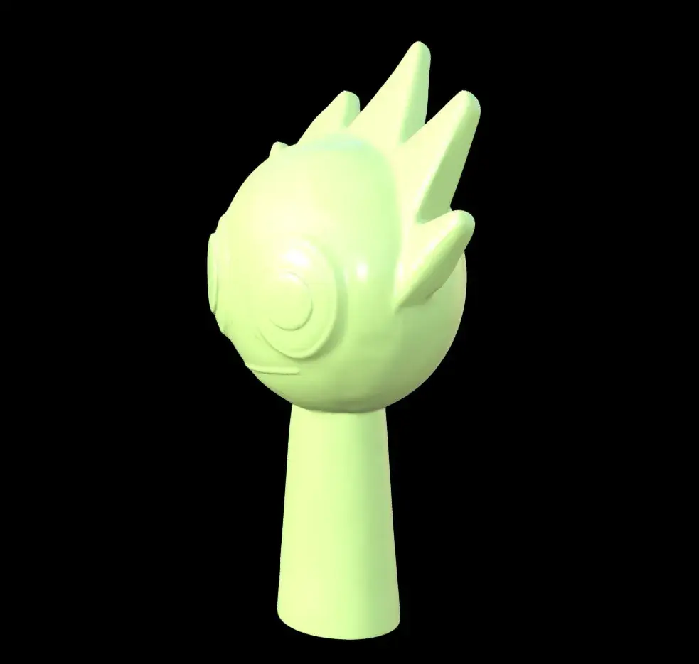 Plush green sprunky