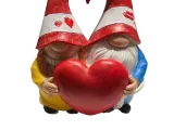 Two Valentine's Day Gnomes in Love-0