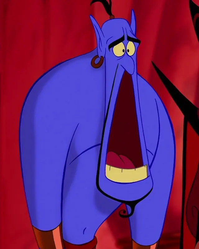GENIE - ALADDIN - SURPRISED FACE