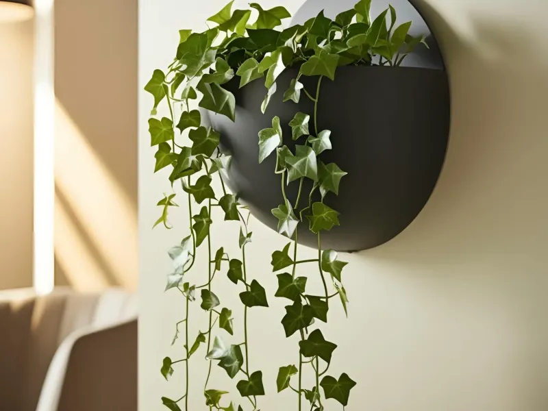 Wall Planter – Round Flower Pot for Vertical Plant Decor