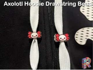 🌸 Axolotl Drawstring Bead 🌸