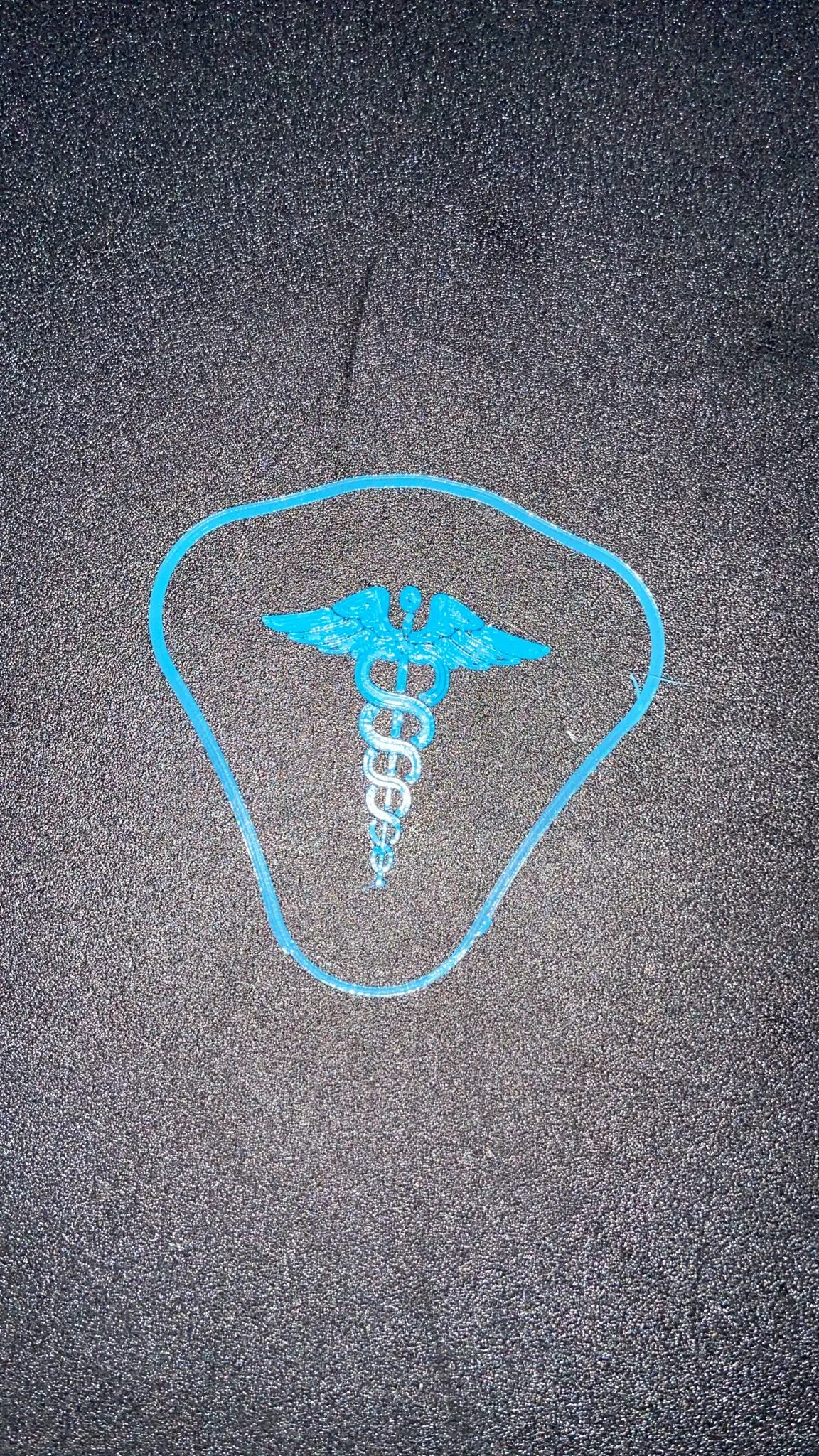 Caduceus sign