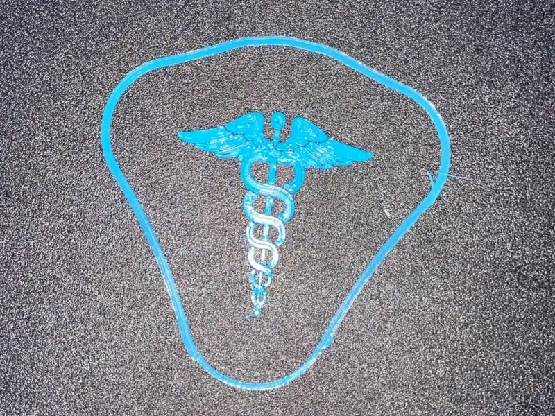 Caduceus sign
