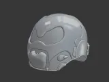 Futuristic Sci-Fi Helmet – High-Detail 3D Printable-0