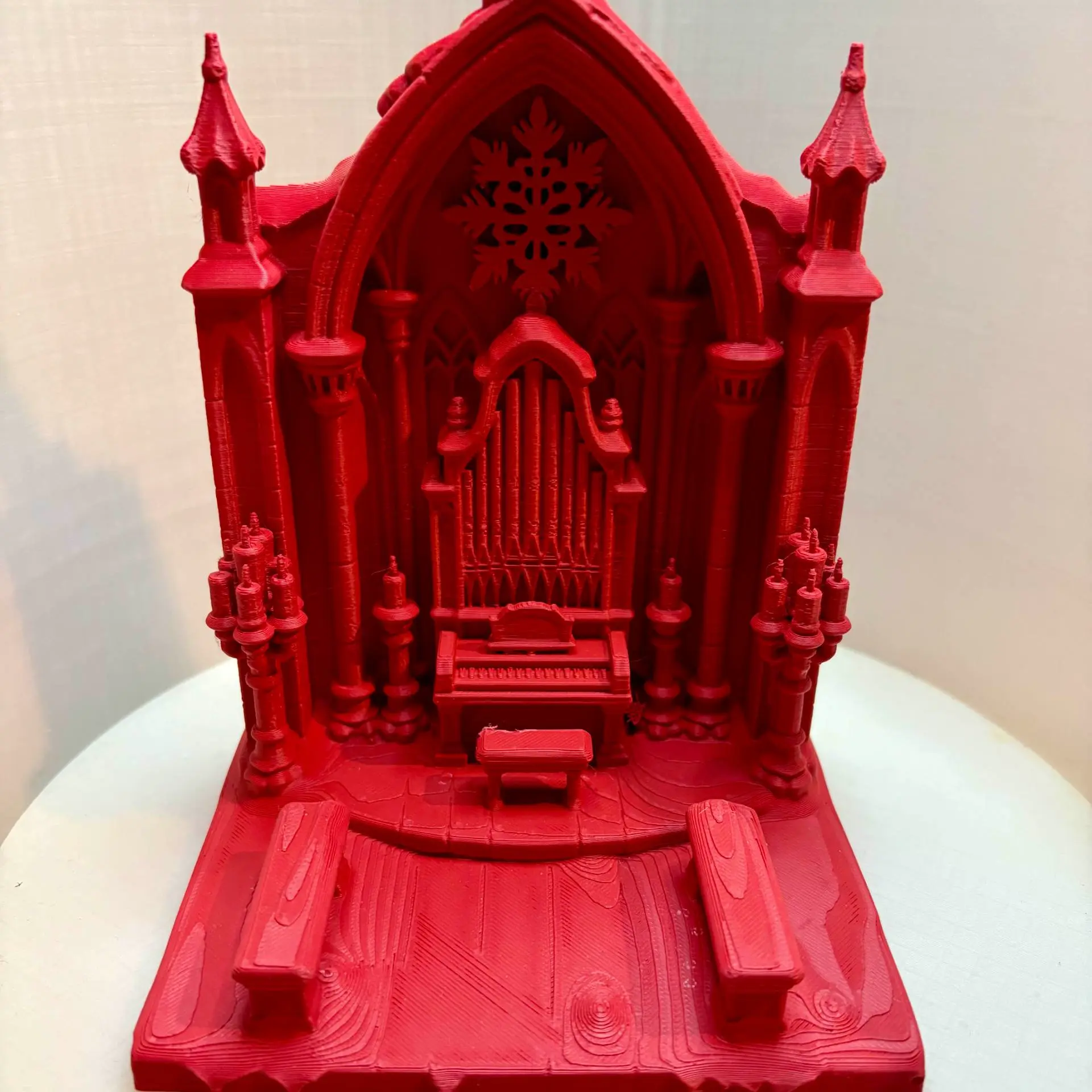 Crimson Gothic Carols – Cathedral Organ Maquette