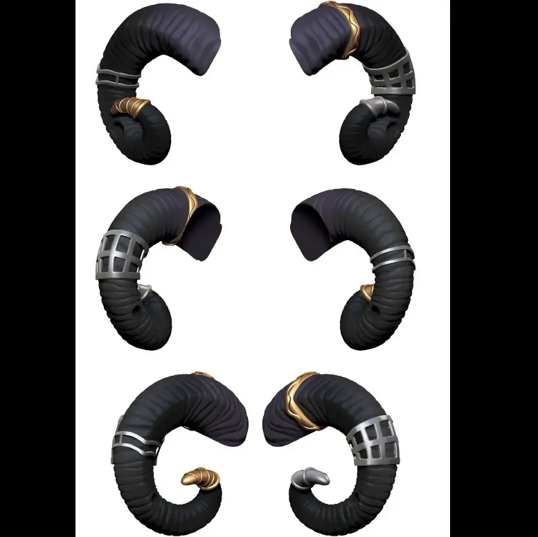 Mollymauk’s Horns (The Mighty Nien/Critical Role)