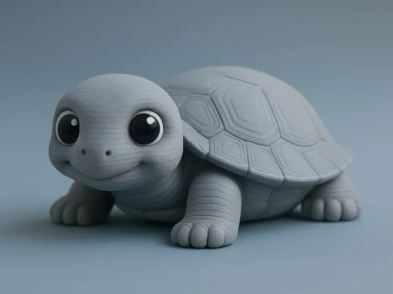 Cute Baby Turtle