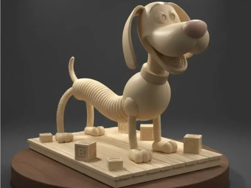 Slinky Dog (le chien à ressort)