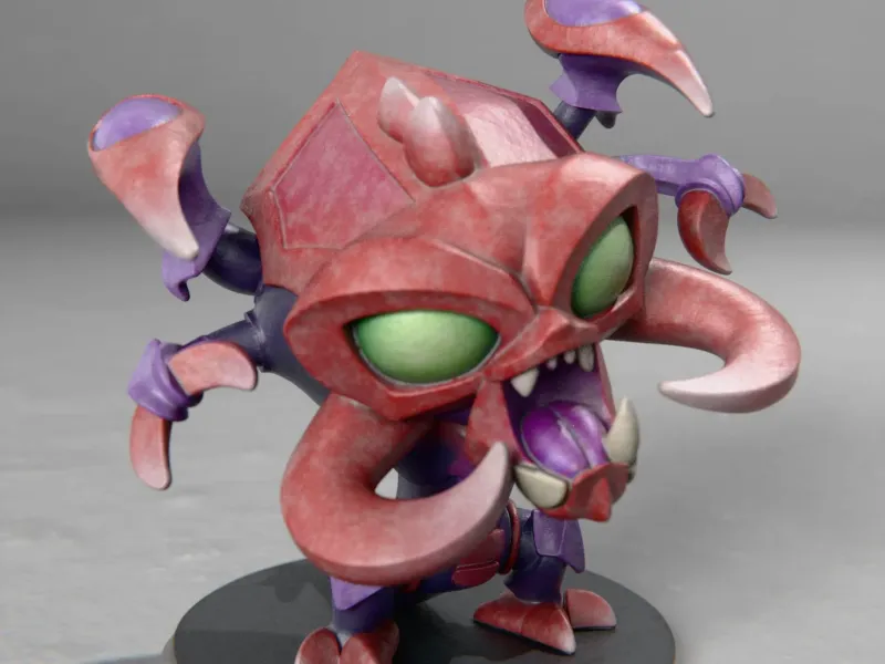 Cho'Gath LOL Miniatuur