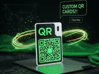 Custom QR Code Business Card
