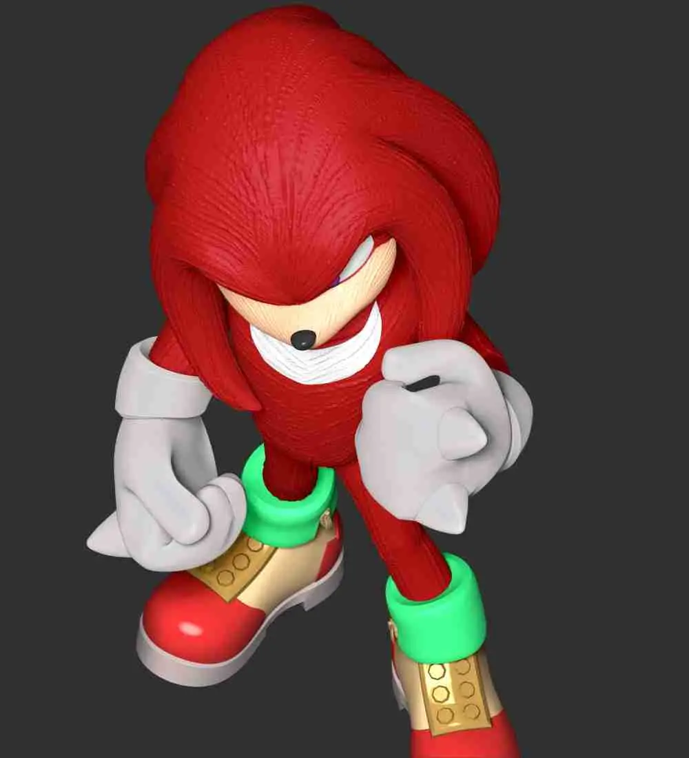 Knuckles - Sonic le hérisson