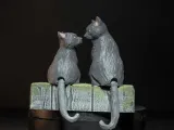Cat Tail Couples Keyholder-1