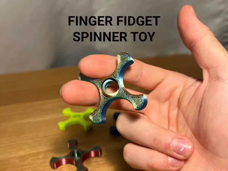Brinquedo Spinner Fidget de Dedo