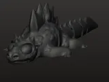 Flexi Chibi Spinosaurus-1